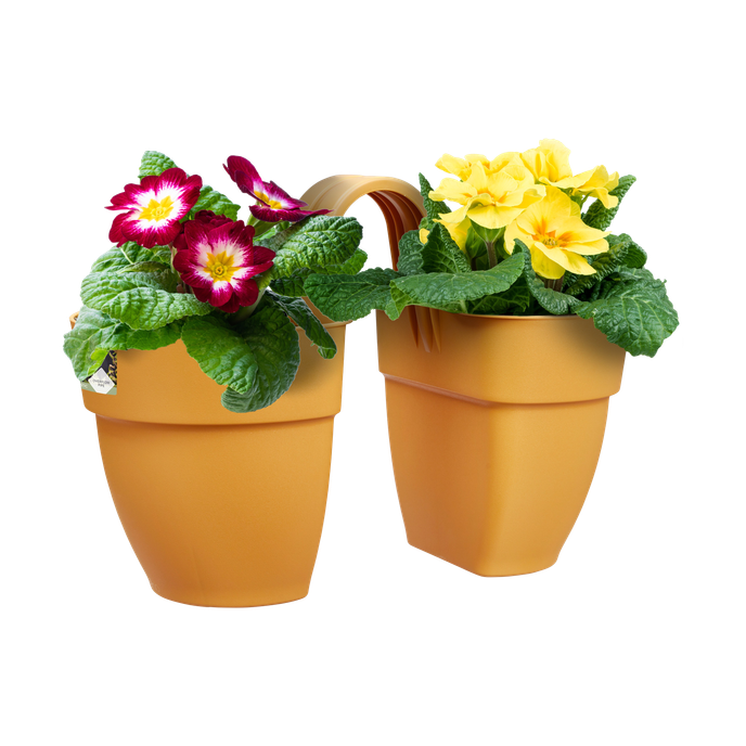 vibia campana flower twin 21cm honig gelb